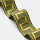 Purchase 70809 | Greek Key Embroidered Tape, Olive - Schumacher Trim