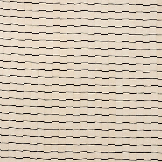 Purchase 71210 Lines Black by Schumacher Fabric