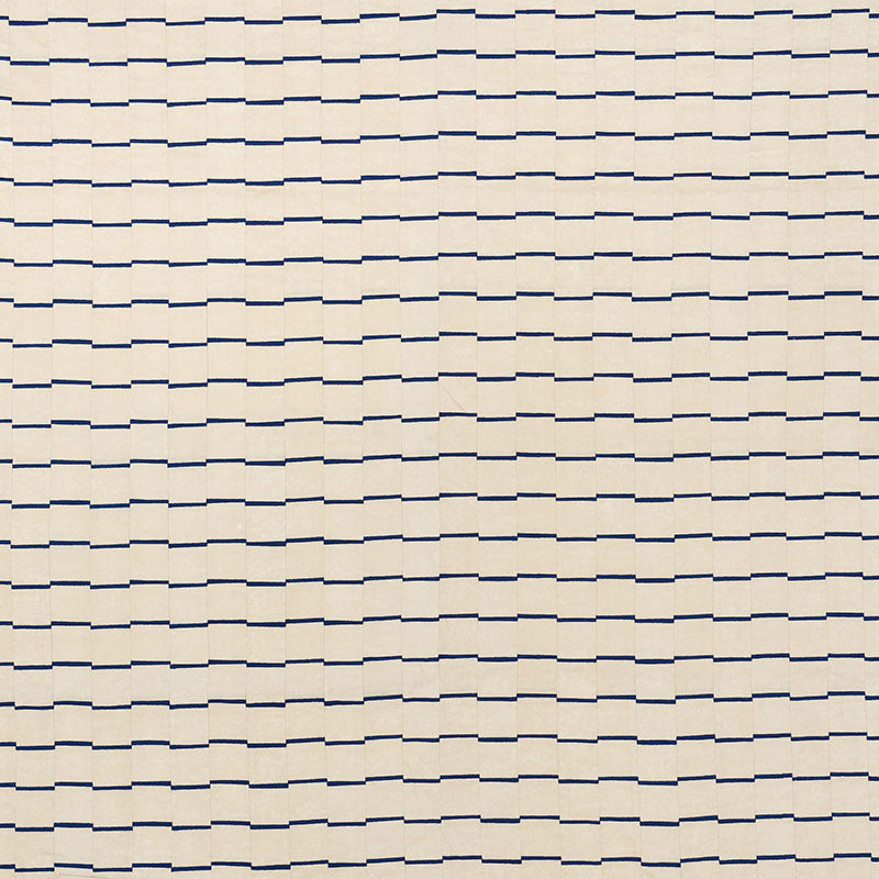 Acquire 71211 Lines Blue by Schumacher Fabric