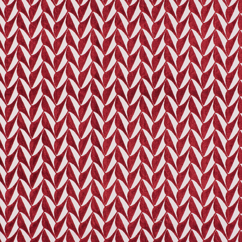 Buy 71230 Spades Red by Schumacher Fabric