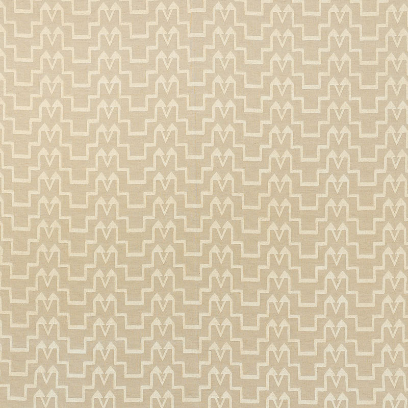 Acquire 71241 Turkish Step Ivory/Natural by Schumacher Fabric