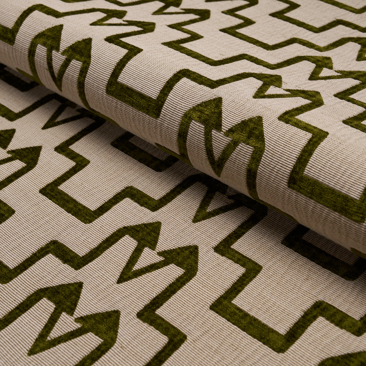 Purchase 71246 | Turkish Step, Olive - Schumacher Fabric