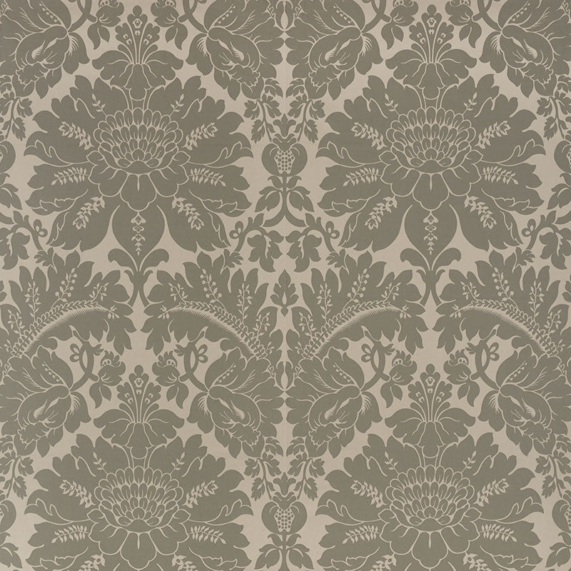 Select 71283 Maggiore Damasco Moonstone by Schumacher Fabric