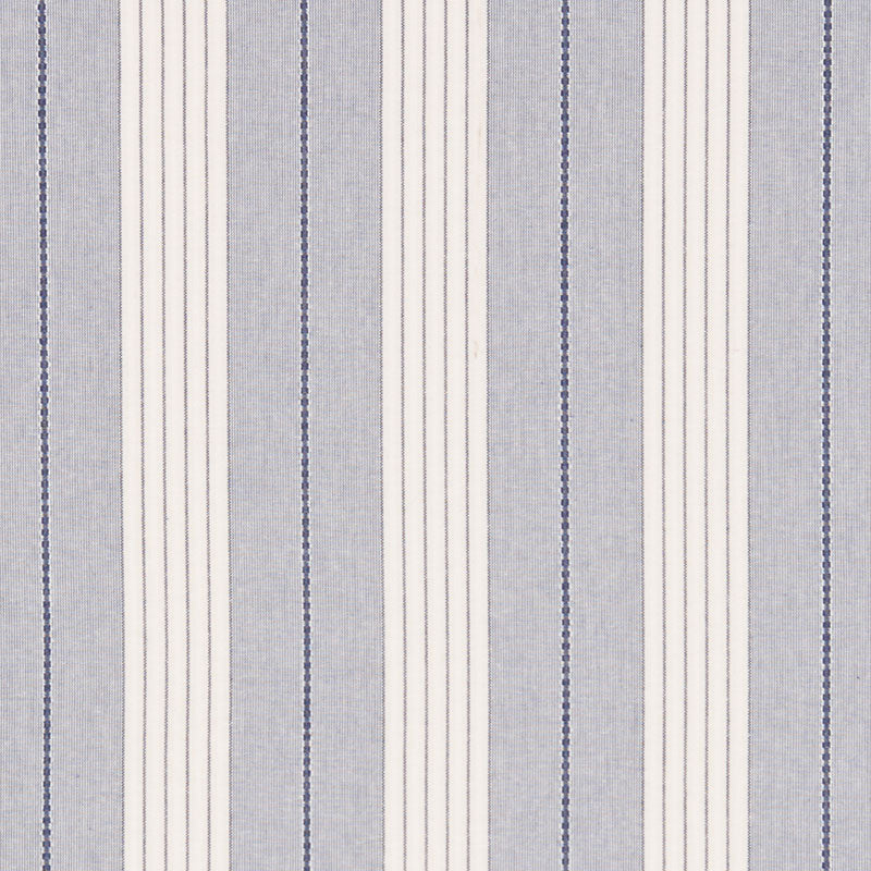 Search 71370 Audrey Stripe Navy by Schumacher Fabric