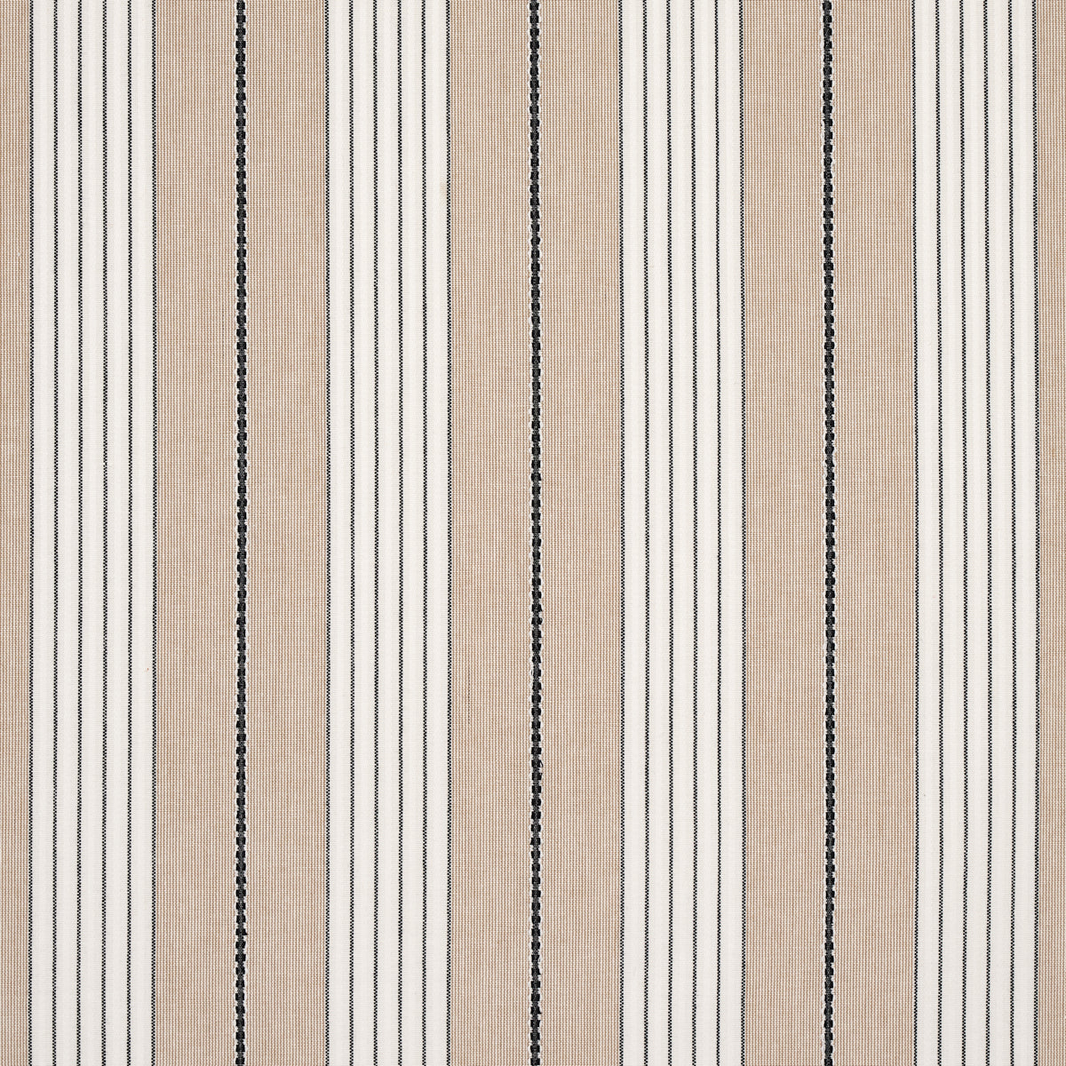 Order 71375 Audrey Stripe Natural by Schumacher Fabric