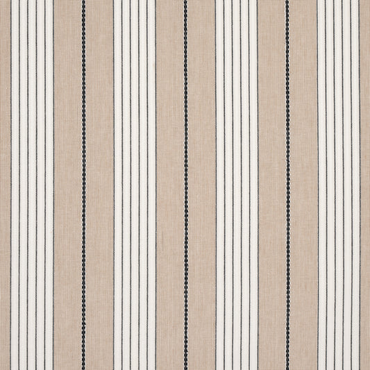 Order 71375 Audrey Stripe Natural by Schumacher Fabric