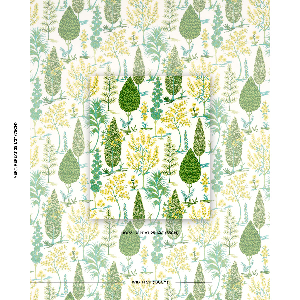 Purchase 71472 | Azulejos, Green - Schumacher Fabric