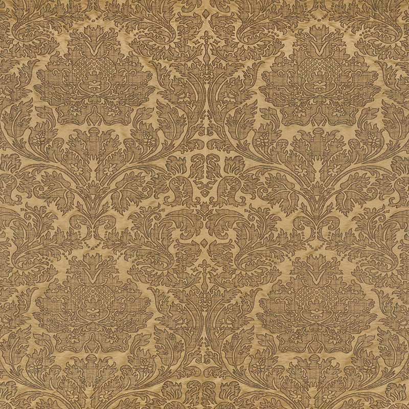 Acquire 71482 Belice Damasco Antique Gold by Schumacher Fabric