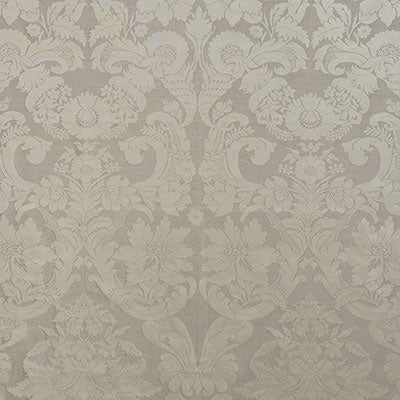 Save 71521 Alento Damasco Pewter by Schumacher Fabric
