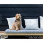 Purchase 71742 | Stitched Stripe Indoor/Outdoor, Blue - Schumacher Fabric
