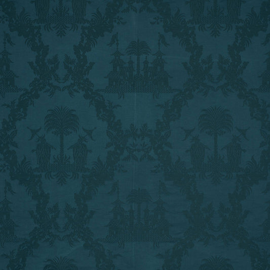 Shop 71830 Chinoiserie Royale Peacock by Schumacher Fabric