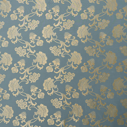 Buy 71842 Margaux Ciel Shimmer by Schumacher Fabric