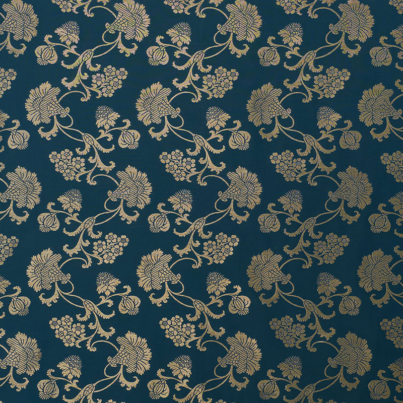 Save 71843 Margaux Peacock Shimmer by Schumacher Fabric