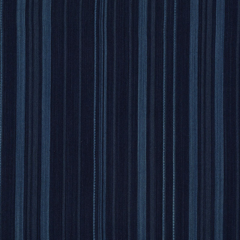 Select 71880 Cajamarca Stripe Indigo by Schumacher Fabric