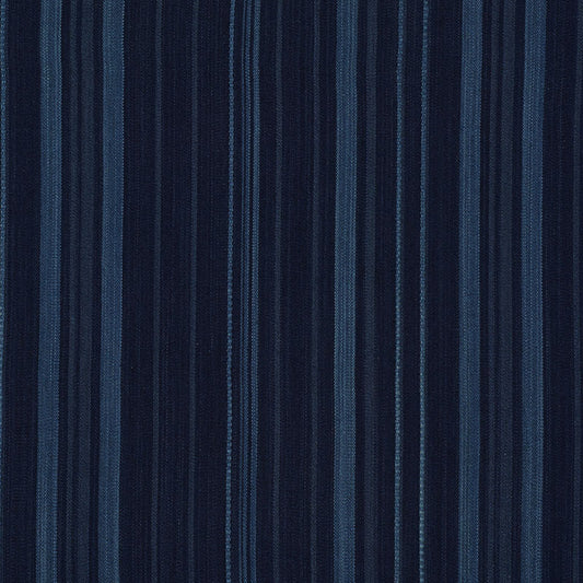 Select 71880 Cajamarca Stripe Indigo by Schumacher Fabric