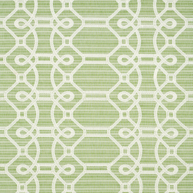 Find 71933 Ziz Embroidery Green by Schumacher Fabric
