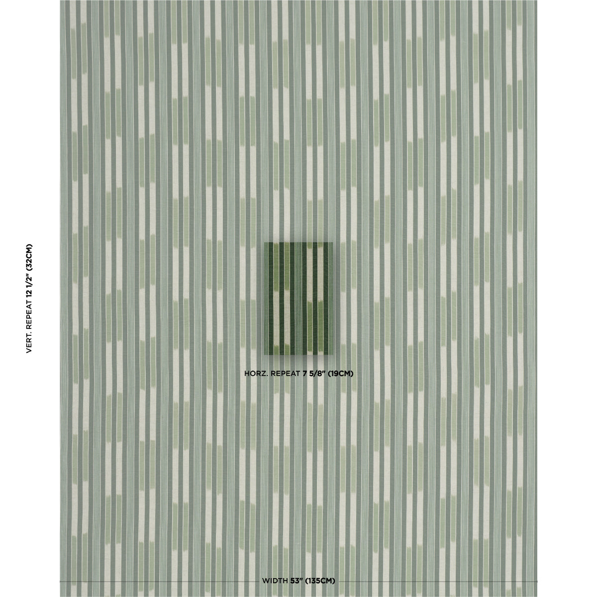 Purchase 71973 | Cusco Ikat, Green - Schumacher Fabric