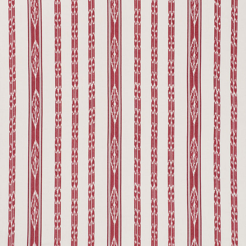 Purchase 71981 Mariam Ikat Red by Schumacher Fabric