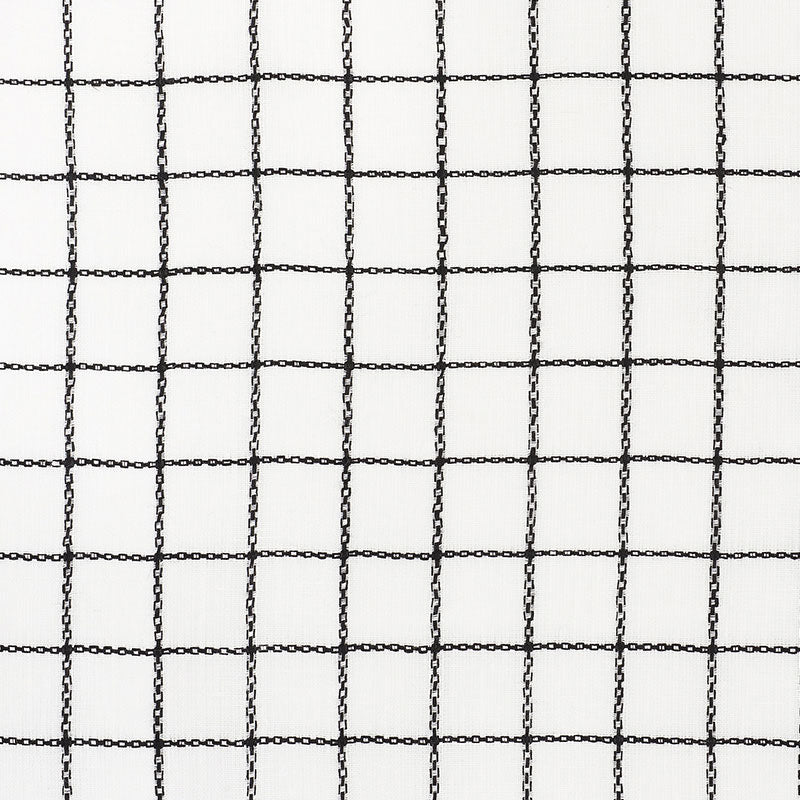 View 72082 Agnes Sheer Blackwork by Schumacher Fabric