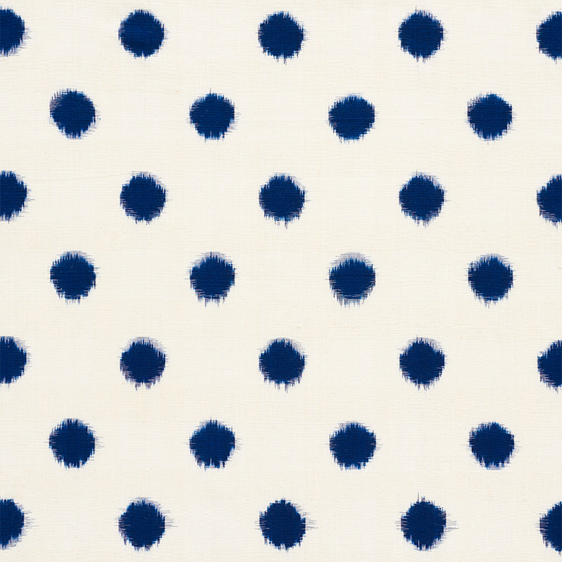 Select 72340 Sakuru Ikat Indigo by Schumacher Fabric