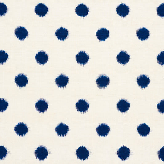 Select 72340 Sakuru Ikat Indigo by Schumacher Fabric