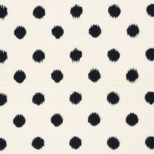 Buy 72342 Sakuru Ikat Black by Schumacher Fabric