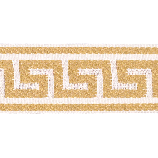 Purchase 72398 | Ganton Tape Indoor/Outdoor, Yellow - Schumacher Trim