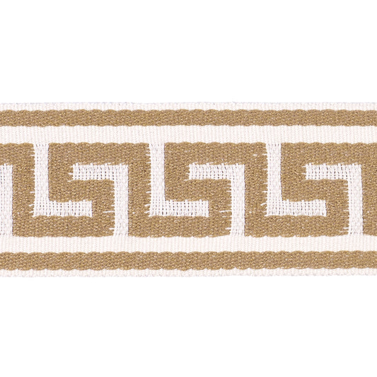 Purchase 72399 | Ganton Tape Indoor/Outdoor, Brown - Schumacher Trim