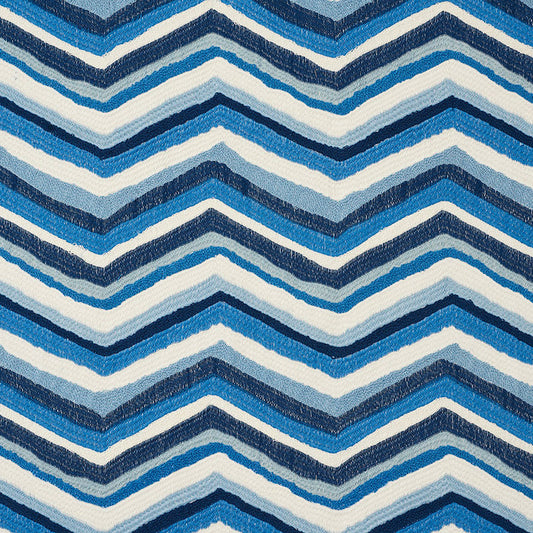 Find 72471 Shasta Embroidery Blue by Schumacher Fabric