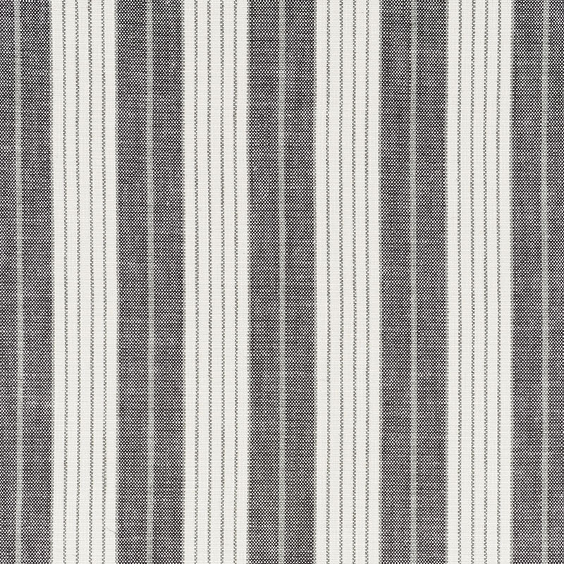 Buy 72601 Horst Stripe Blackwork by Schumacher Fabric