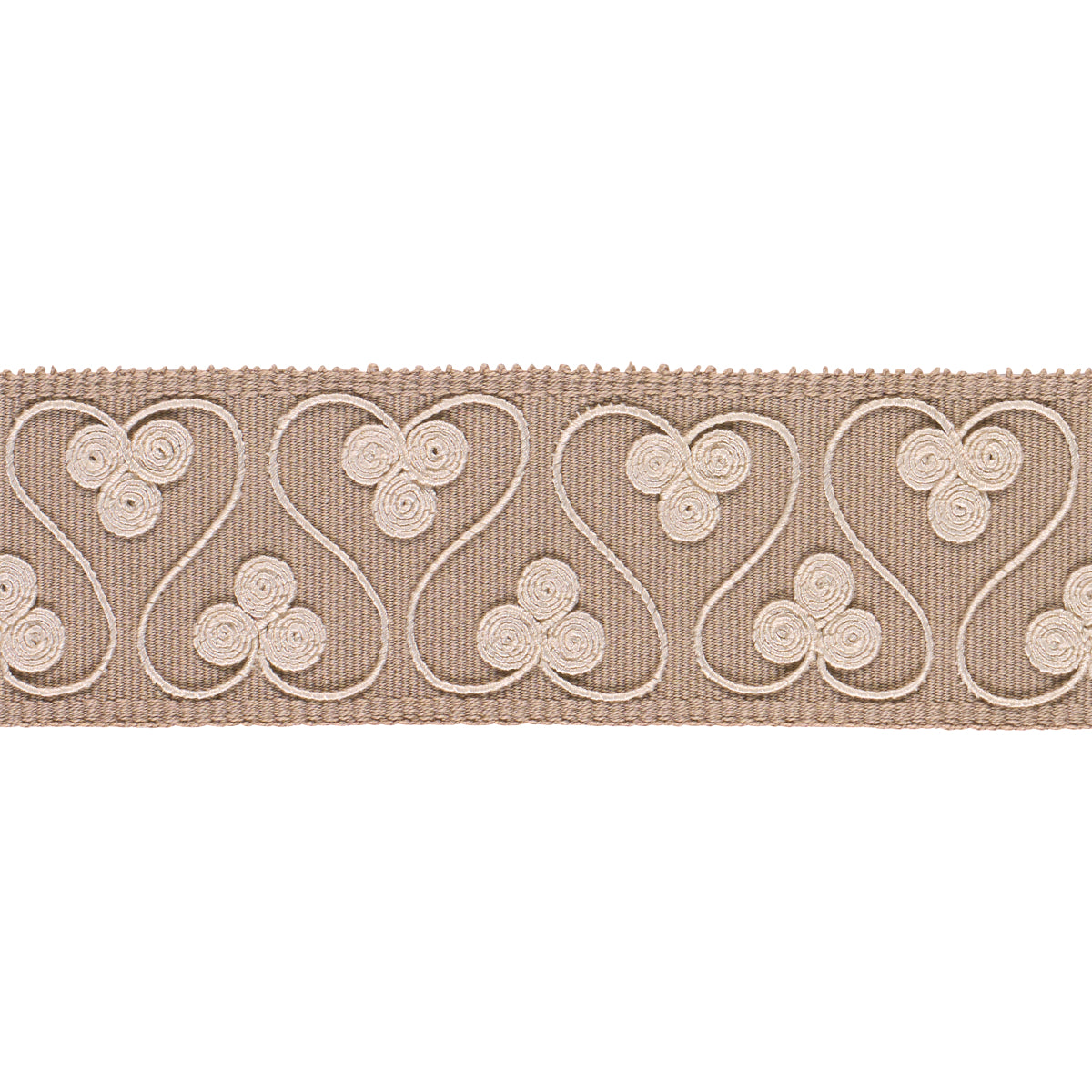 Purchase 72745 | Coquette Tape, Dove - Schumacher Trim