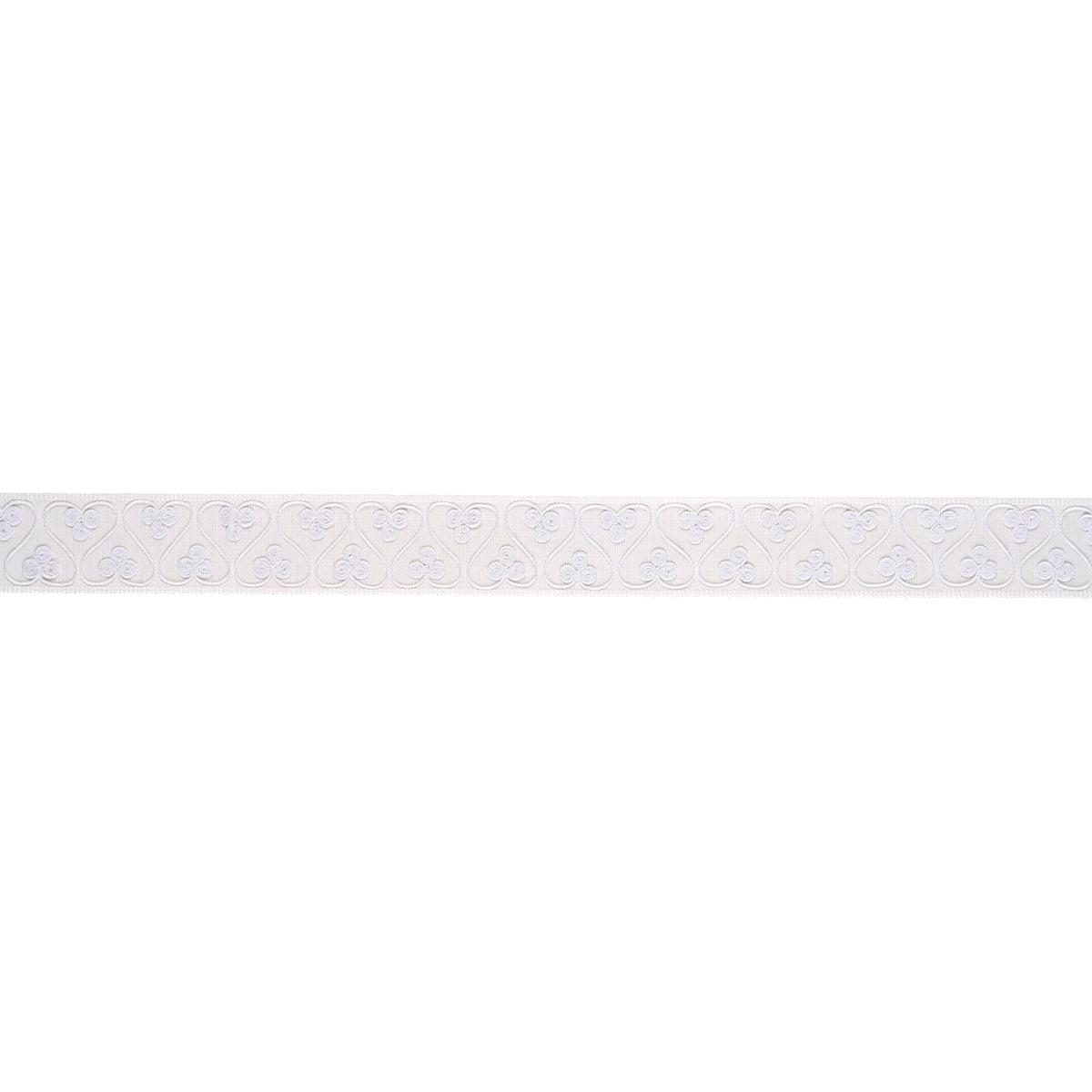 Purchase 72747 | Coquette Tape, White - Schumacher Trim