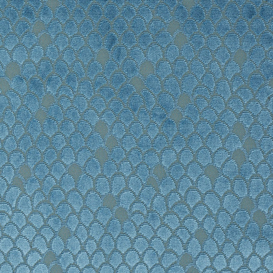 Buy 72772 Esther Velvet Peacock by Schumacher Fabric