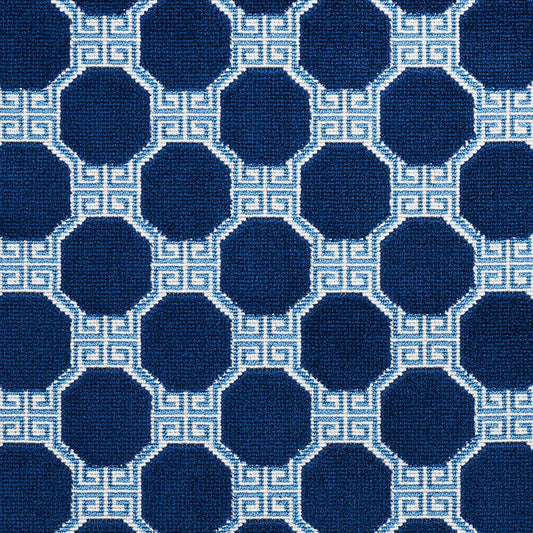 Order 72793 Octavia Velvet Sapphire by Schumacher Fabric