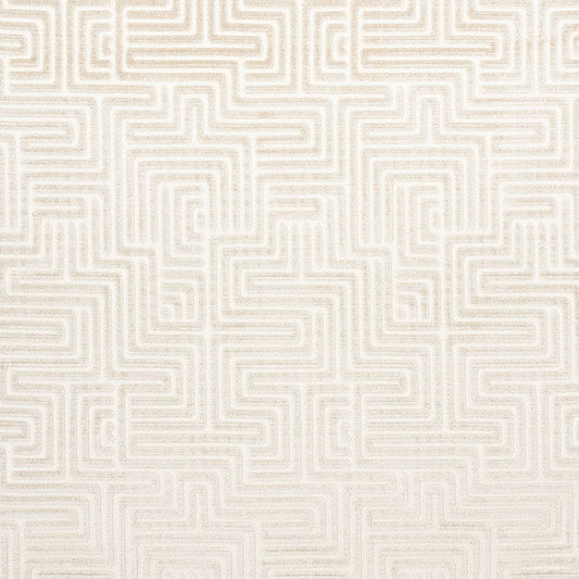 Looking 72950 Lisboa Velvet Pearl by Schumacher Fabric