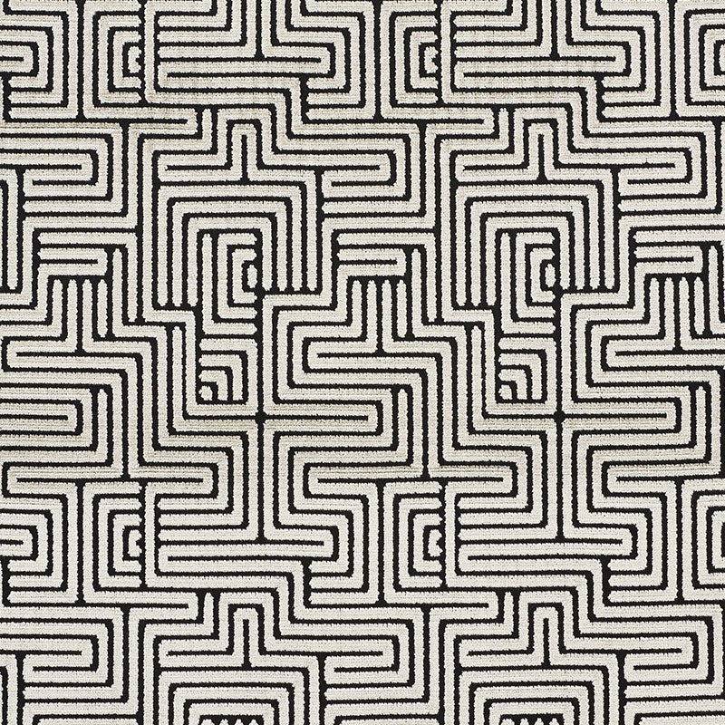 Search 72952 Lisboa Velvet Obsidian by Schumacher Fabric