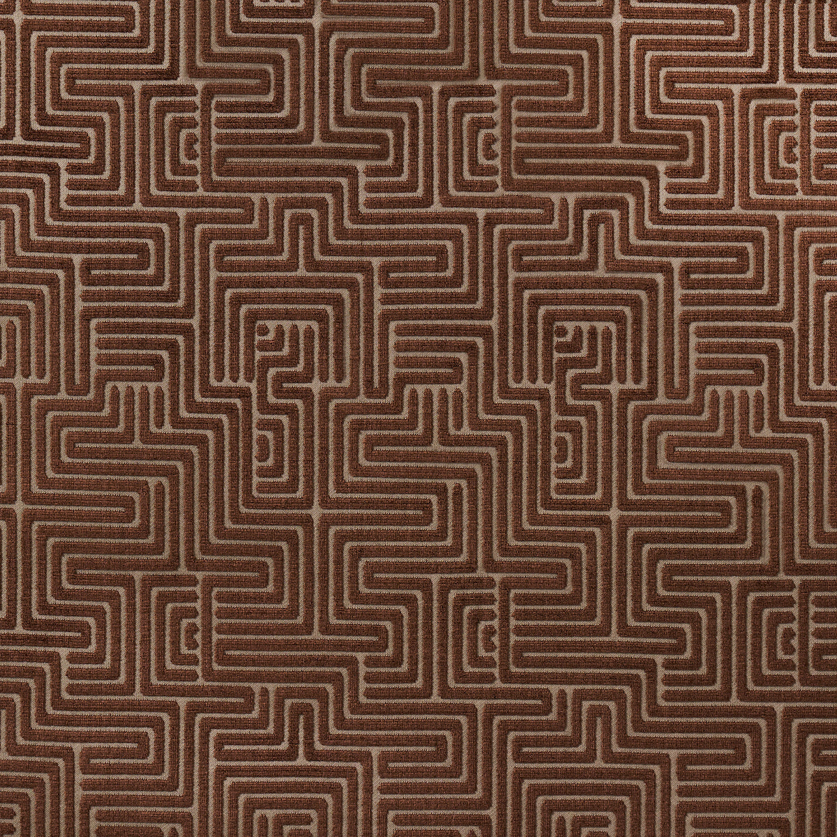 Purchase 72957 | Lisboa Velvet, Bronze - Schumacher Fabric