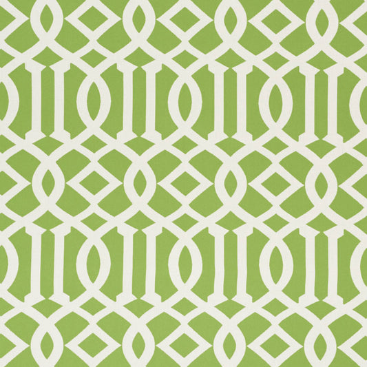 Order 73160 Imperial Trellis Indoor/Outdoor Leaf by Schumacher Fabric