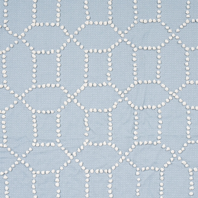 Purchase 73282 Vento Embroidery, Sky by Schumacher Fabric