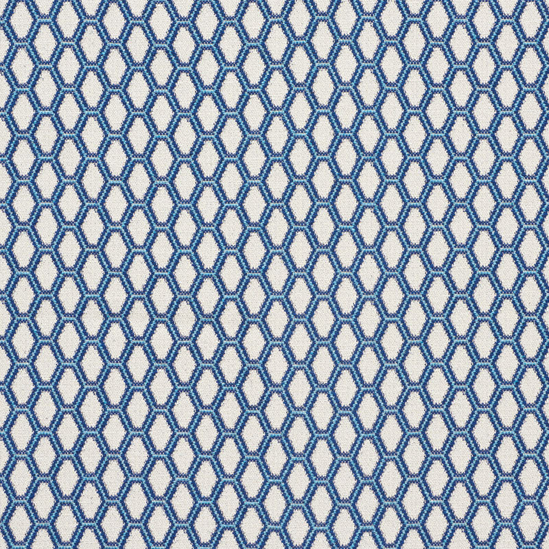 Search 73420 Beehive Blue by Schumacher Fabric