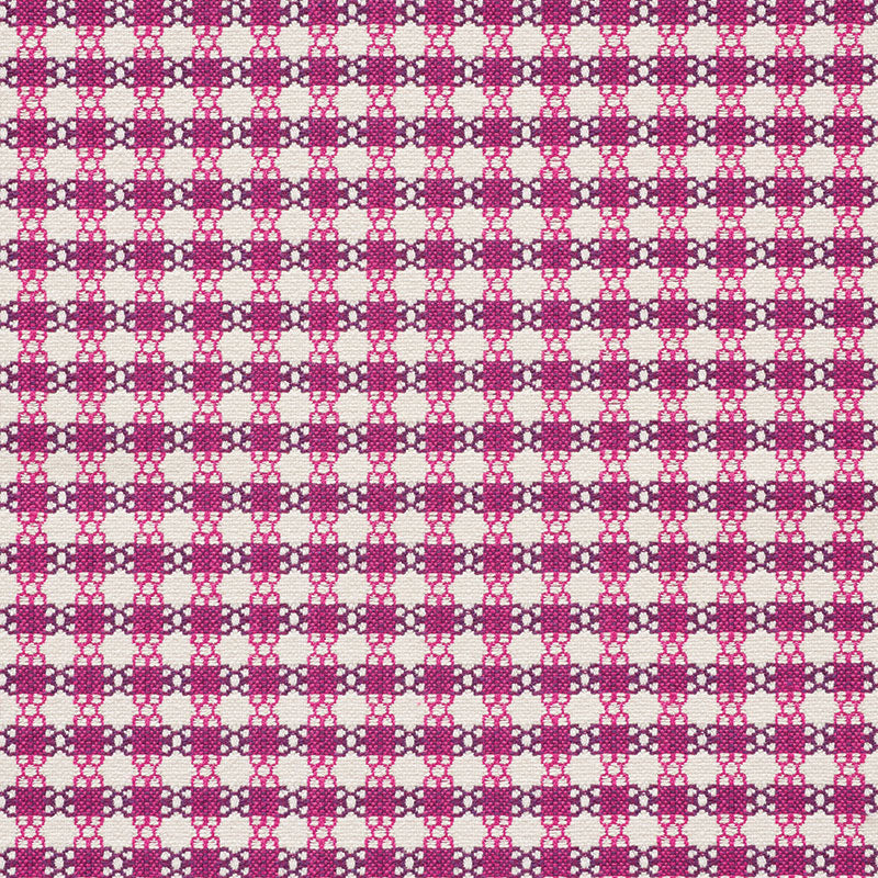 Purchase 73433 Checkmate Berry by Schumacher Fabric