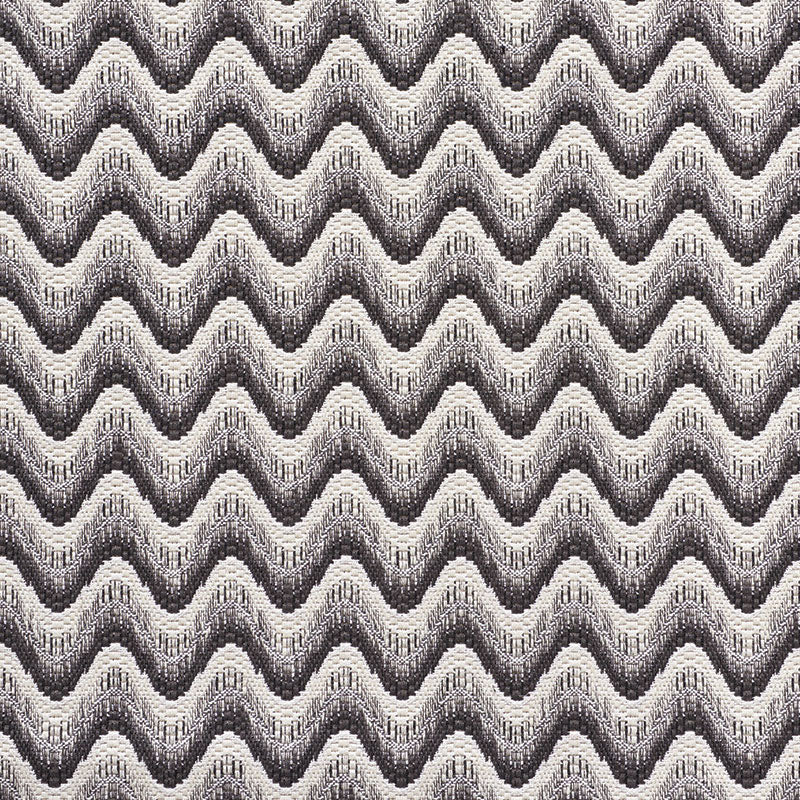 View 73441 Bargello Wave Graphite by Schumacher Fabric