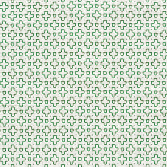 Buy 73561 Scout Embroidery Green by Schumacher Fabric