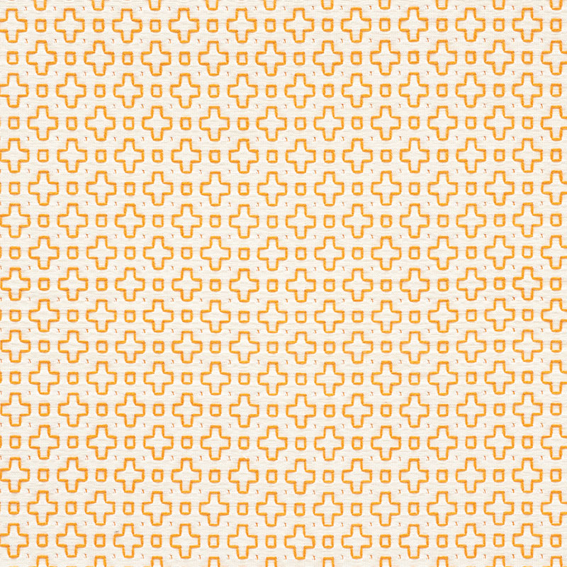 Acquire 73562 Scout Embroidery Orange by Schumacher Fabric