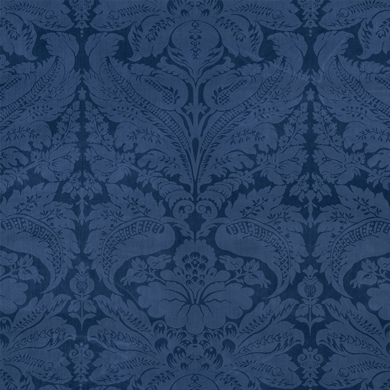 73950 cordwain velvet sapphire schumacher fabric