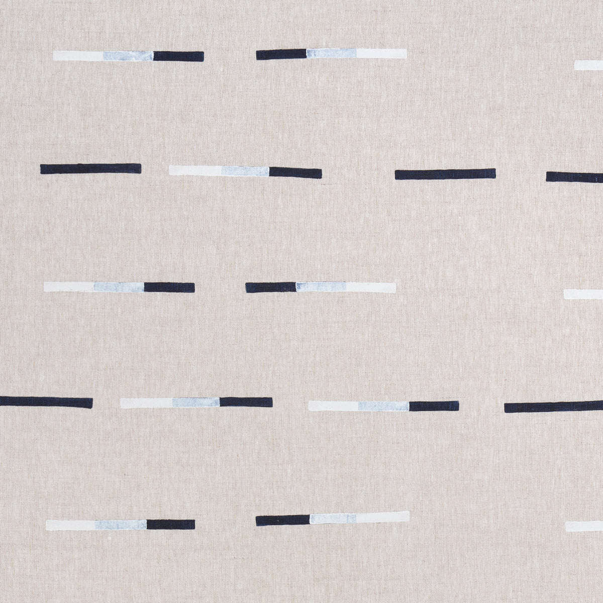 Purchase 74031 | Overlapping Dashes, Navy - Schumacher Fabric