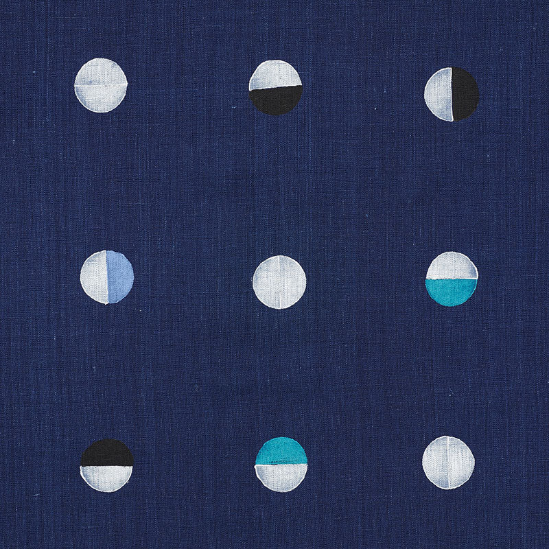 Order 74050 Joshua Tree Indigo Moons by Schumacher Fabric