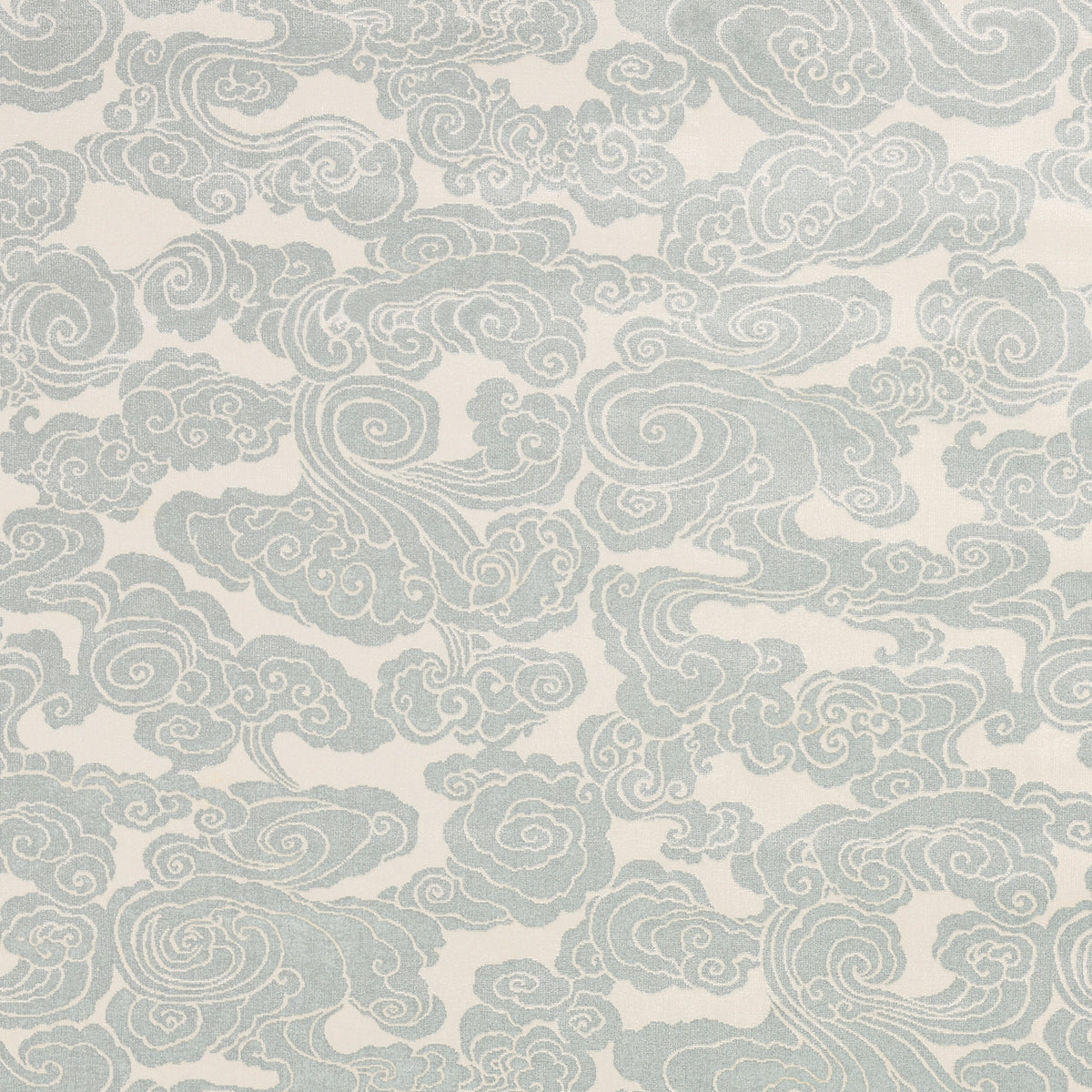 Purchase 74063 Sozan Velvet, Mist by Schumacher Fabric