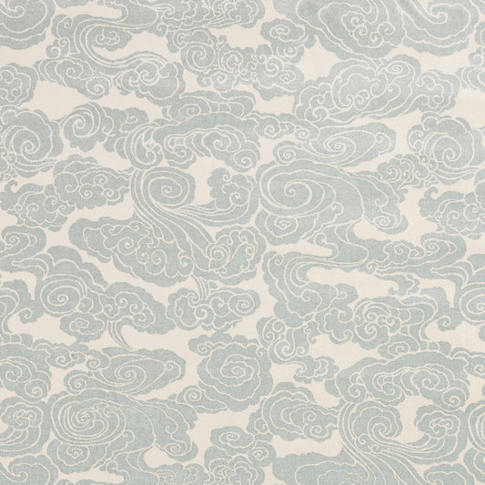 Purchase 74063 | Sozan Velvet, Mist - Schumacher Fabric