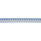 Purchase 74157 | Noelia Embroidered Tape, Chambray - Schumacher Trim